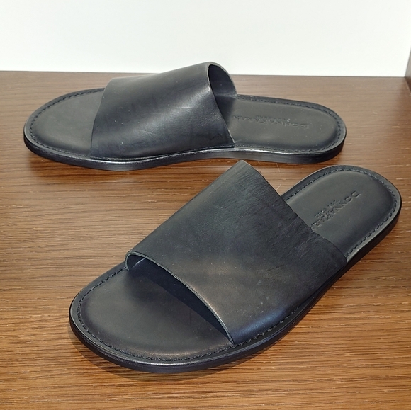 New black Donna Karan sandals - Picture 2 of 2